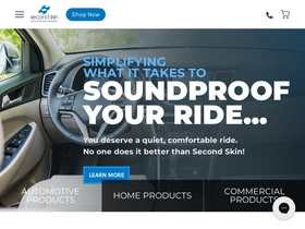 'secondskinaudio.com' screenshot