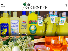 'mybartender.com' screenshot