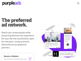 'purpleads.io' screenshot