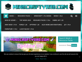 'minecraftyard.com' screenshot