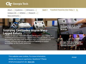 'gatech.edu' screenshot