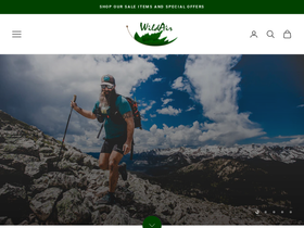 Wildairoutdoors homepage screenshot