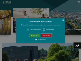 'enseignement.uliege.be' screenshot