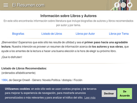 'elresumen.com' screenshot