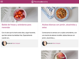 'lasrecetascocina.com' screenshot
