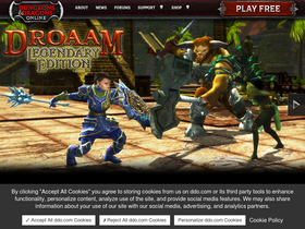 'ddo.com' screenshot