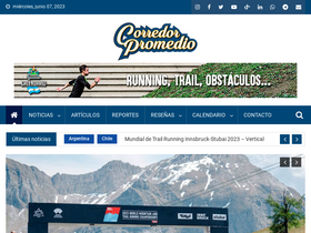'corredorpromedio.com' screenshot