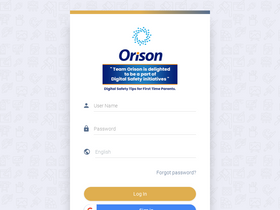 'orison.school' screenshot