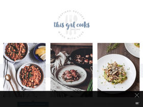 'thisgalcooks.com' screenshot