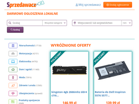 'sprzedawacz.pl' screenshot