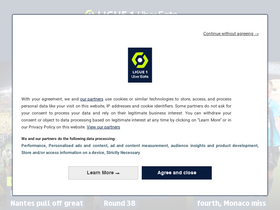 'ligue1.com' screenshot