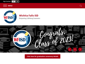 'wfisd.net' screenshot