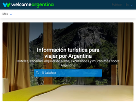 'welcomeargentina.com' screenshot