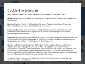 'simplytel.de' screenshot