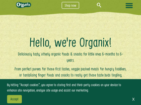 'organix.com' screenshot