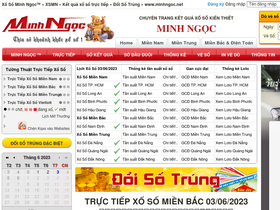 'mlnhngoc.net' screenshot