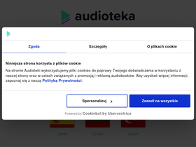'audioteka.com' screenshot