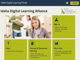 'itca.idiglearning.net' screenshot