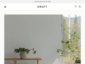 kroft.co homepage screenshot