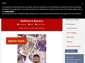 'amiannoying.com' screenshot