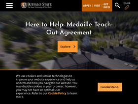 'buffalostate.edu' screenshot