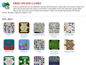 'min2win.org' screenshot