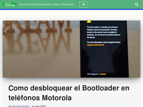 'movilandroide.com' screenshot
