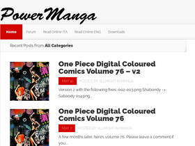 'powermanga.org' screenshot