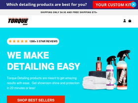 'torquedetail.com' screenshot