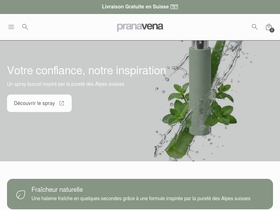 pranavena.com homepage screenshot