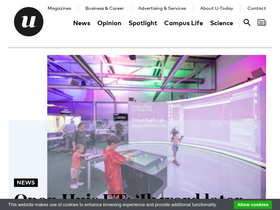 'utoday.nl' screenshot