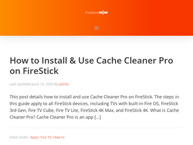 'firestickhow.com' screenshot