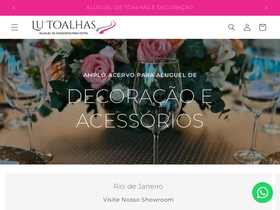 lutoalhas.com.br homepage screenshot