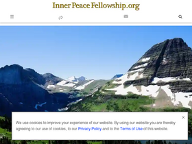 'innerpeacefellowship.org' screenshot