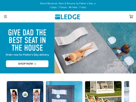 'ledgeloungers.com' screenshot