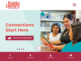 'sjcpl.org' screenshot