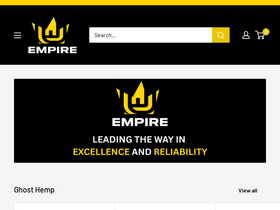 theempiredistro.com homepage screenshot