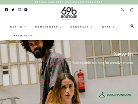 69bboutique.com homepage screenshot