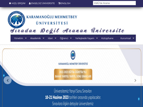 'eduroam.kmu.edu.tr' screenshot