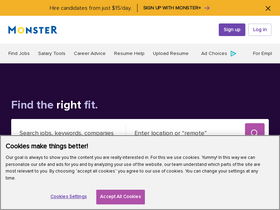 'monster.ca' screenshot