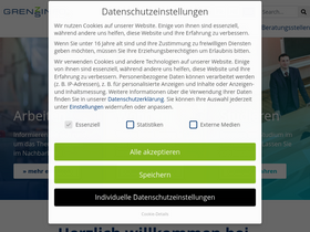 'grenzinfo.eu' screenshot