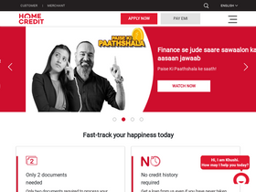 'homecredit.co.in' screenshot