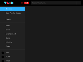 'vlix.id' screenshot