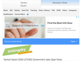 'linkingsky.com' screenshot