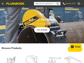 plumboss.co.nz homepage screenshot