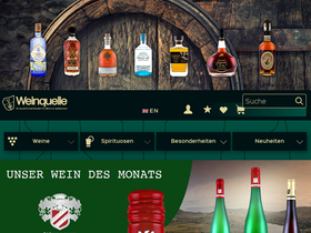 'weinquelle.com' screenshot
