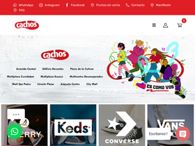 'cachoscr.com' screenshot