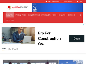 'tomislavcity.com' screenshot