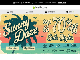 'boathousestores.com' screenshot