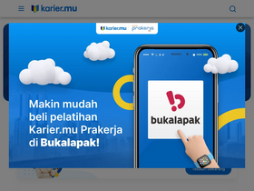 'karier.mu' screenshot